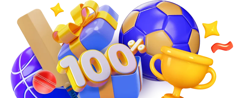 100% WELCOME BONUS